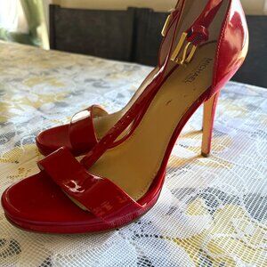 Micheal Kors Red Shoe
